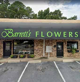 Barretts Flowers, a florist located in Greenville, South Carolina